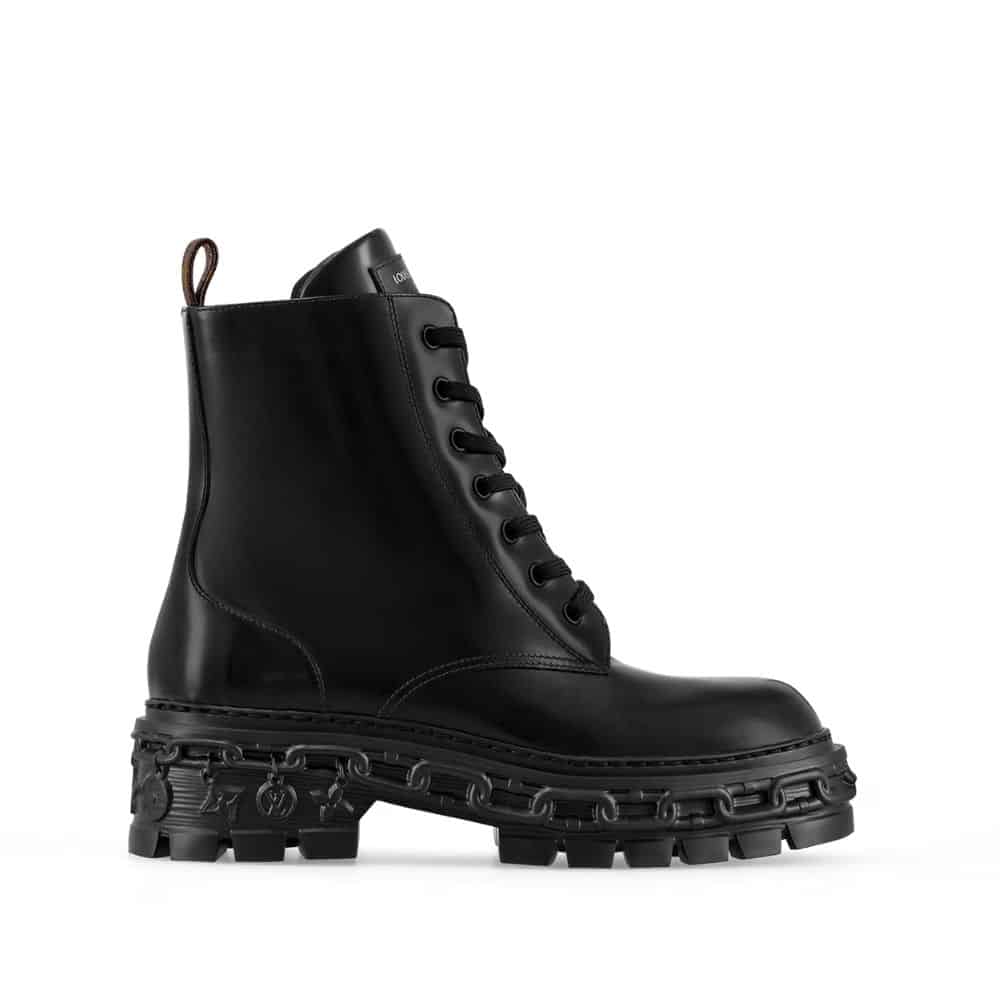 LOUIS VUITTON LV RECORD RANGER BOOT BLACK 1AC9H0