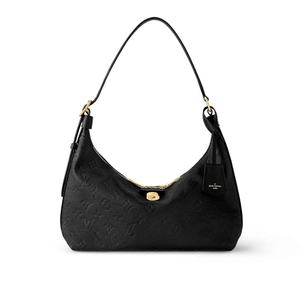 LOUIS VUITTON SAC SPORT BAG MONOGRAM EMPREINTE BLACK 27CM M46610