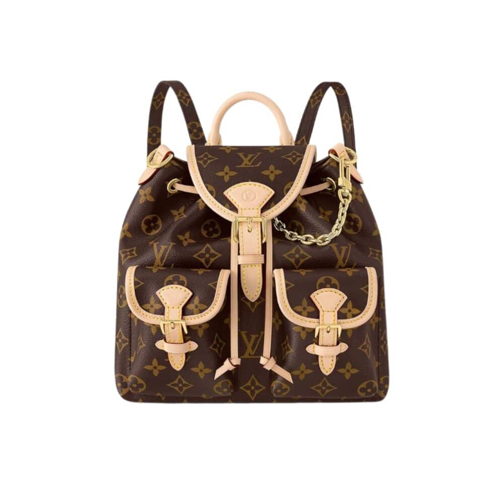 LOUIS VUITTON EXCURSION MONOGRAM BACKPACK BROWN 23CM M46932