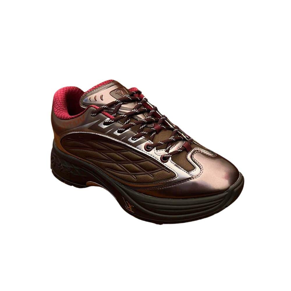 LOUIS VUITTON DISCOVERY SNEAKERS RED