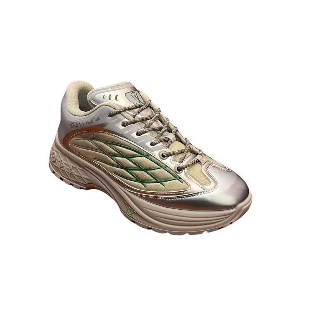 LOUIS VUITTON DISCOVERY SNEAKERS SILVER