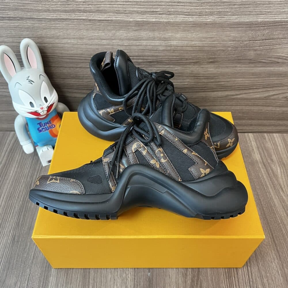 LOUIS VUITTON ARCHLIGHT SNEAKER BLACK 1A43LB - Image 6