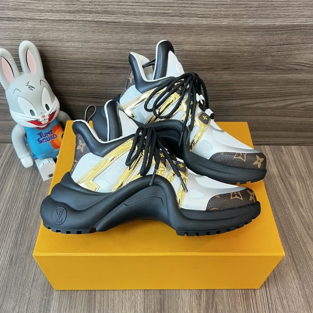 LOUIS VUITTON ARCHLIGHT SNEAKER GOLD 1A7ROA - Image 3