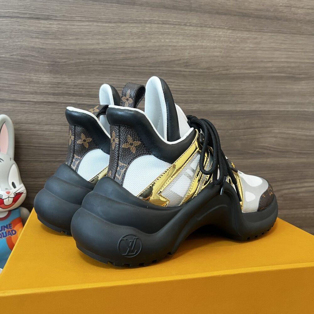 LOUIS VUITTON ARCHLIGHT SNEAKER GOLD 1A7ROA - Image 5