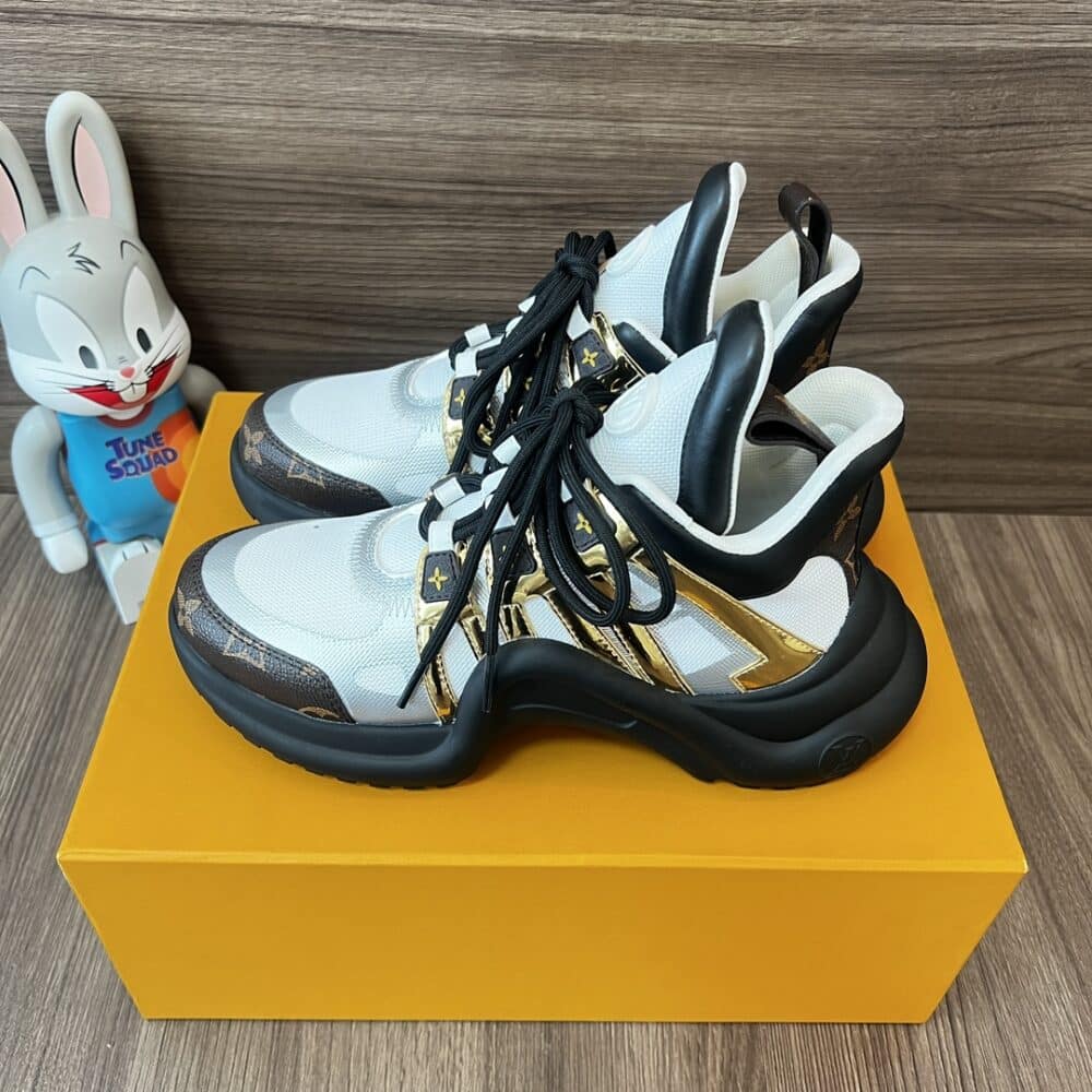 LOUIS VUITTON ARCHLIGHT SNEAKER GOLD 1A7ROA - Image 7