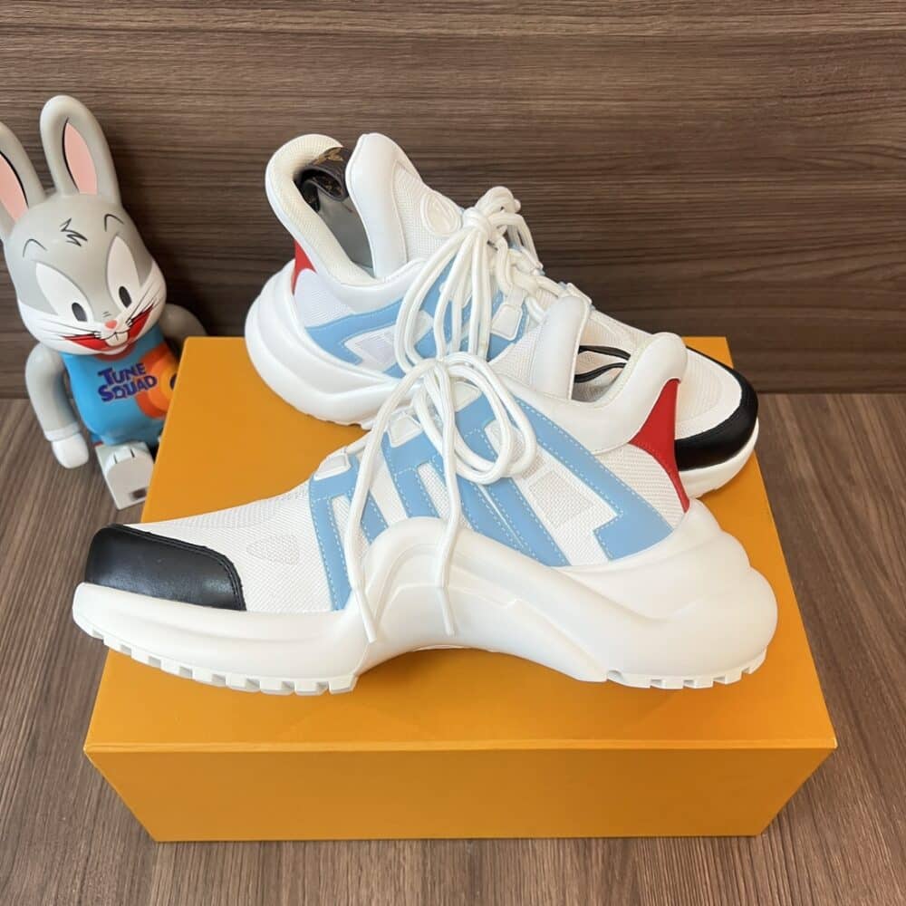 LOUIS VUITTON ARCHLIGHT SNEAKER BLUE 1ABI63 - Image 4