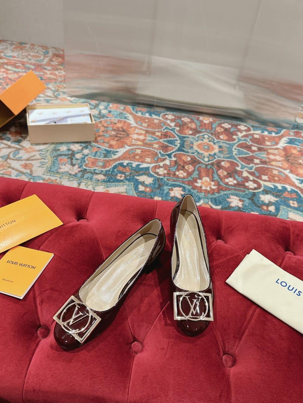 LOUIS VUITTON MADELEINE PUMPS BROWN - Image 3