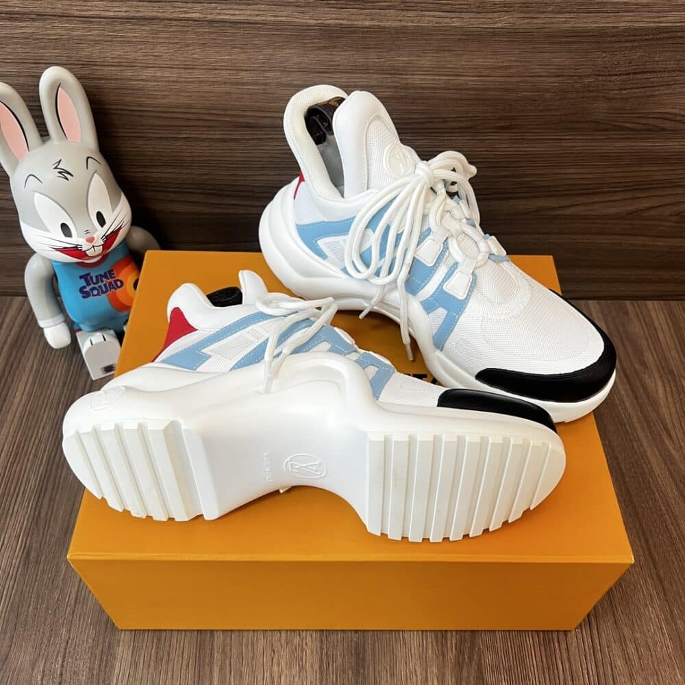 LOUIS VUITTON ARCHLIGHT SNEAKER BLUE 1ABI63 - Image 6