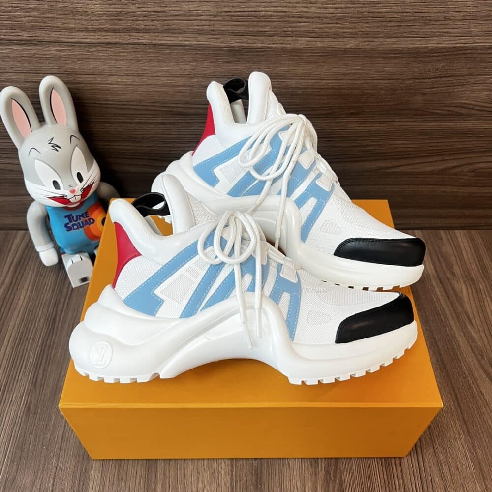 LOUIS VUITTON ARCHLIGHT SNEAKER BLUE 1ABI63 - Image 7
