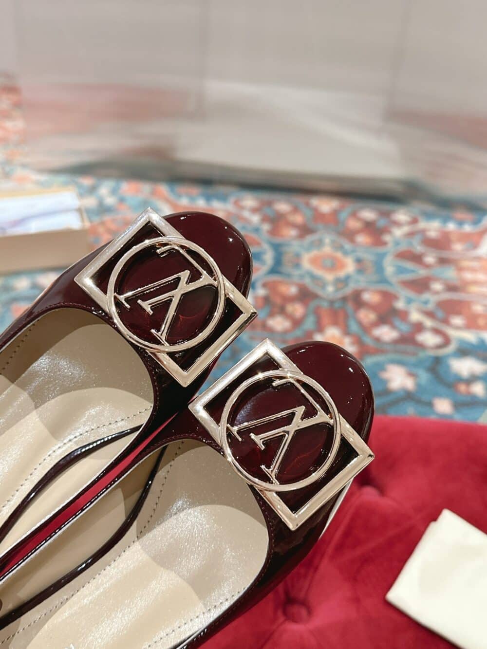 LOUIS VUITTON MADELEINE PUMPS BROWN - Image 6