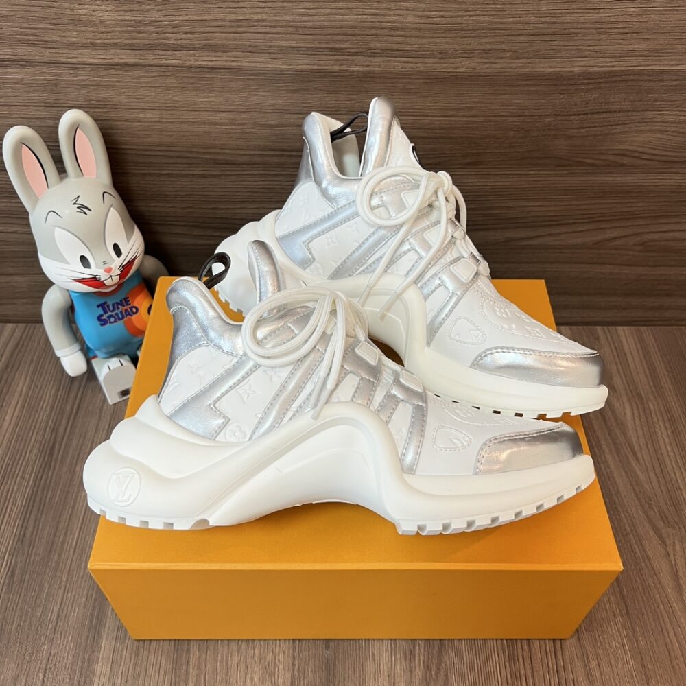 LOUIS VUITTON ARCHLIGHT SNEAKER SILVER 1ABVFN - Image 4