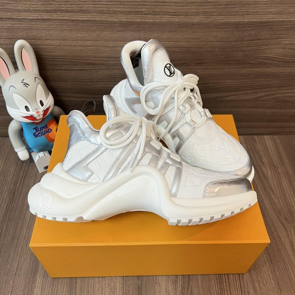 LOUIS VUITTON ARCHLIGHT SNEAKER SILVER 1ABVFN - Image 5