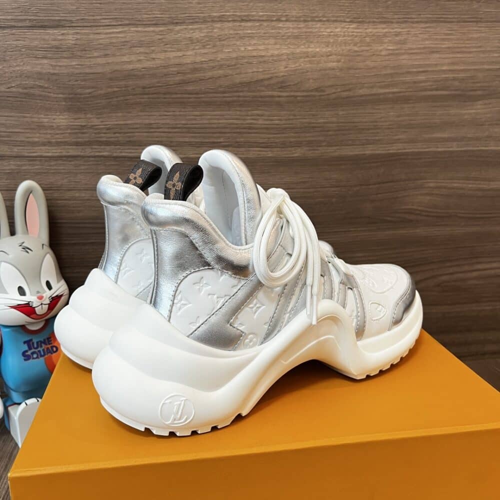 LOUIS VUITTON ARCHLIGHT SNEAKER SILVER 1ABVFN - Image 6