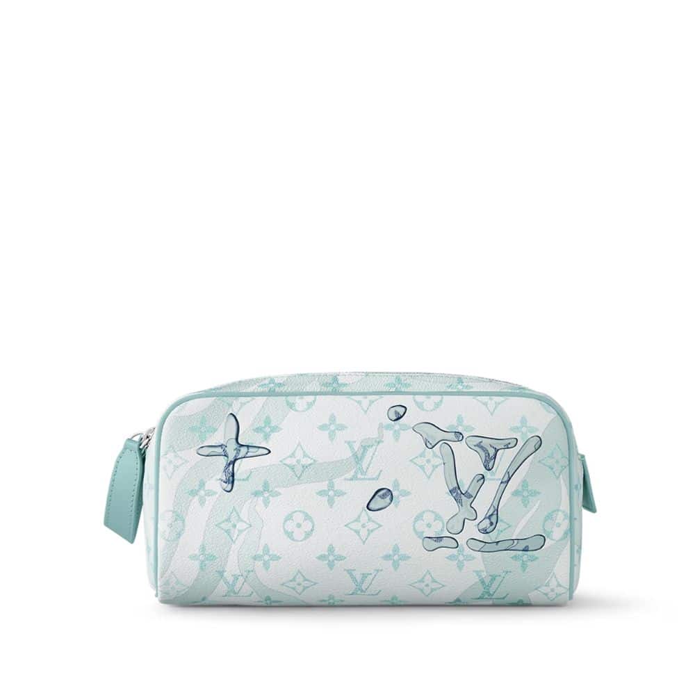 LOUIS VUITTON DOPP KIT CRYSTAL BLUE 27CM M82337