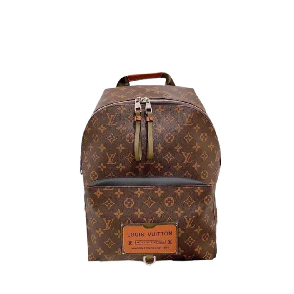 LOUIS VUITTON SAFARI DISCOVERY BACKPACK MONOGRAM BROWN 37CM