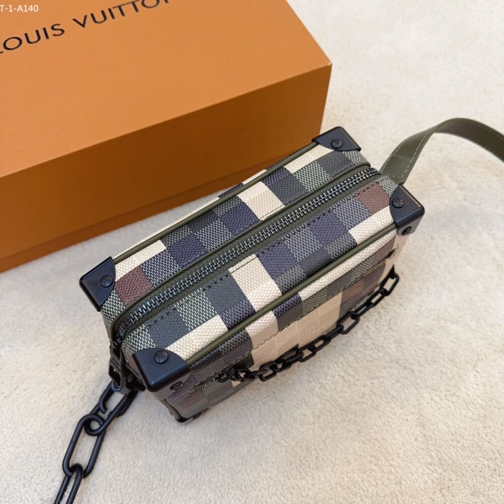 LOUIS VUITTON MINI SOFT TRUNK GREEN 20CM M24581 - Image 3