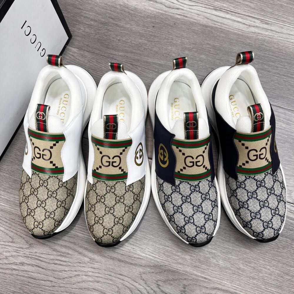 GUCCI SNEAKER GG CANVAS BEIGE WHITE - Image 9