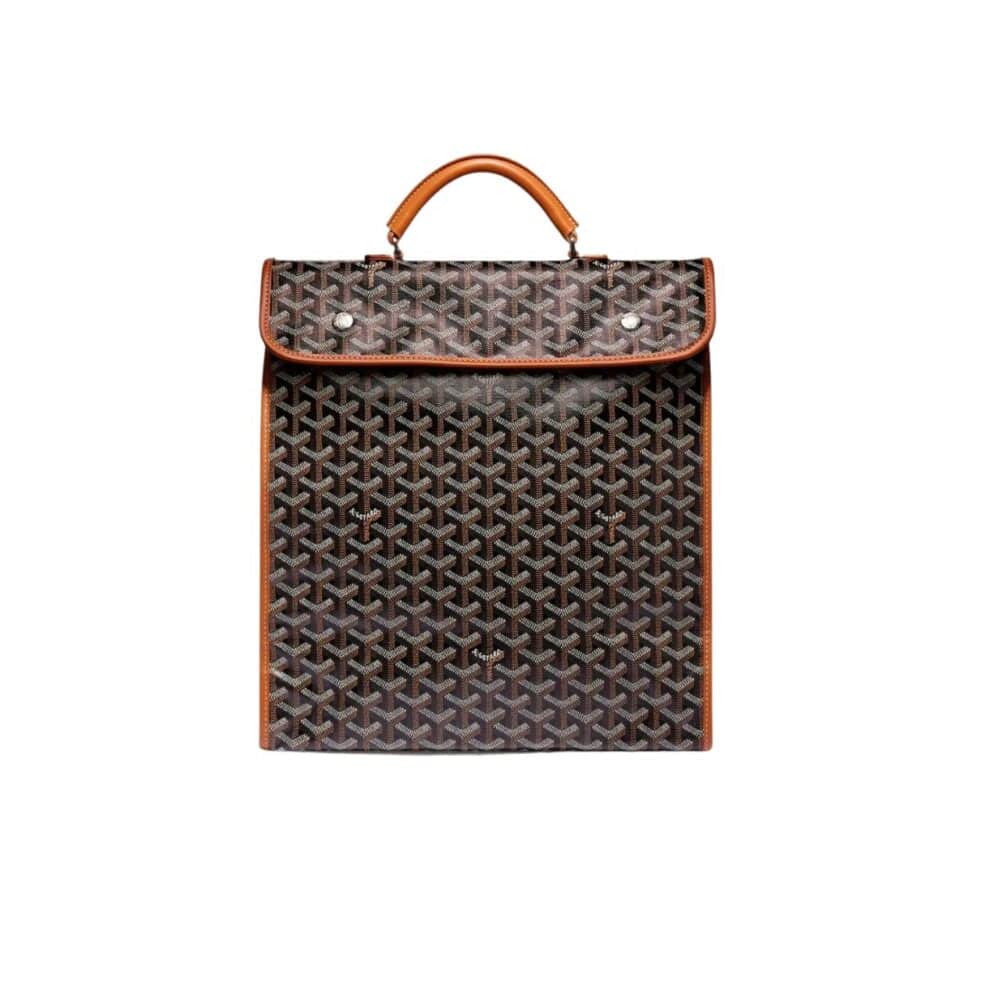 GOYARD SAINT LÉGER BACKPACK BLACK TAN 36CM STLEGEMMLTY01CG03P