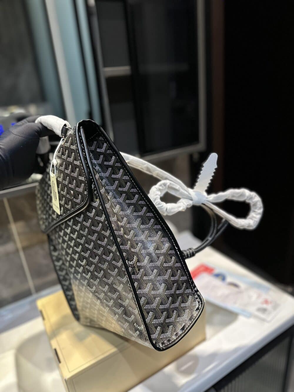 GOYARD SAINT LÉGER BACKPACK BLACK 36CM STLEGEMMLTY01CG01P - Image 6