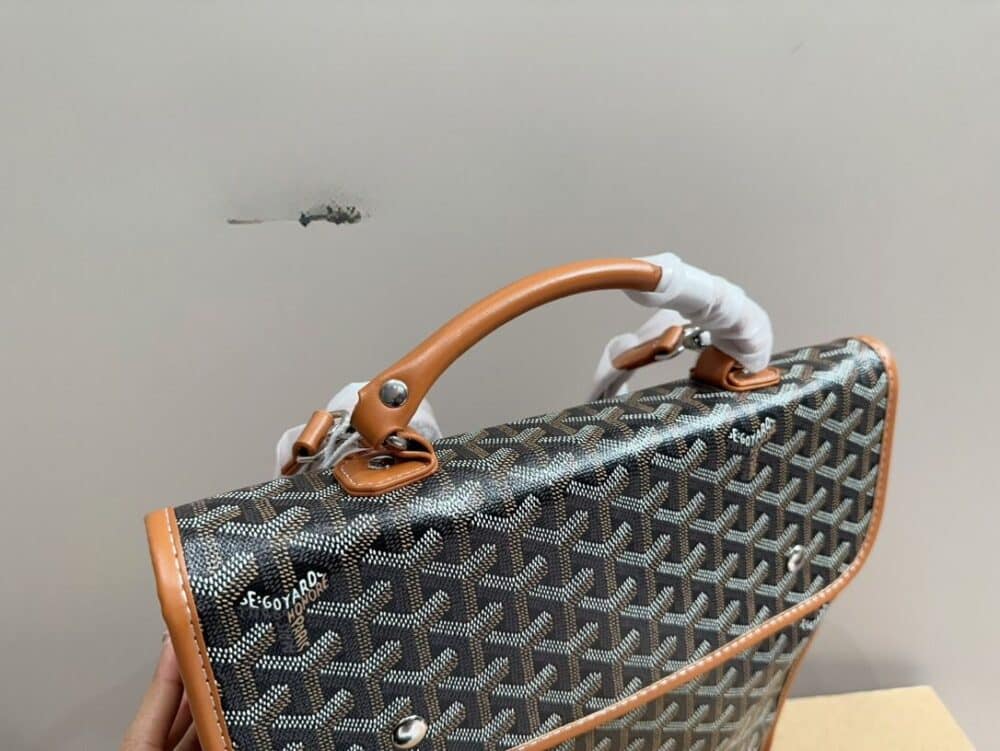GOYARD SAINT LÉGER BACKPACK BLACK TAN 36CM STLEGEMMLTY01CG03P - Image 7