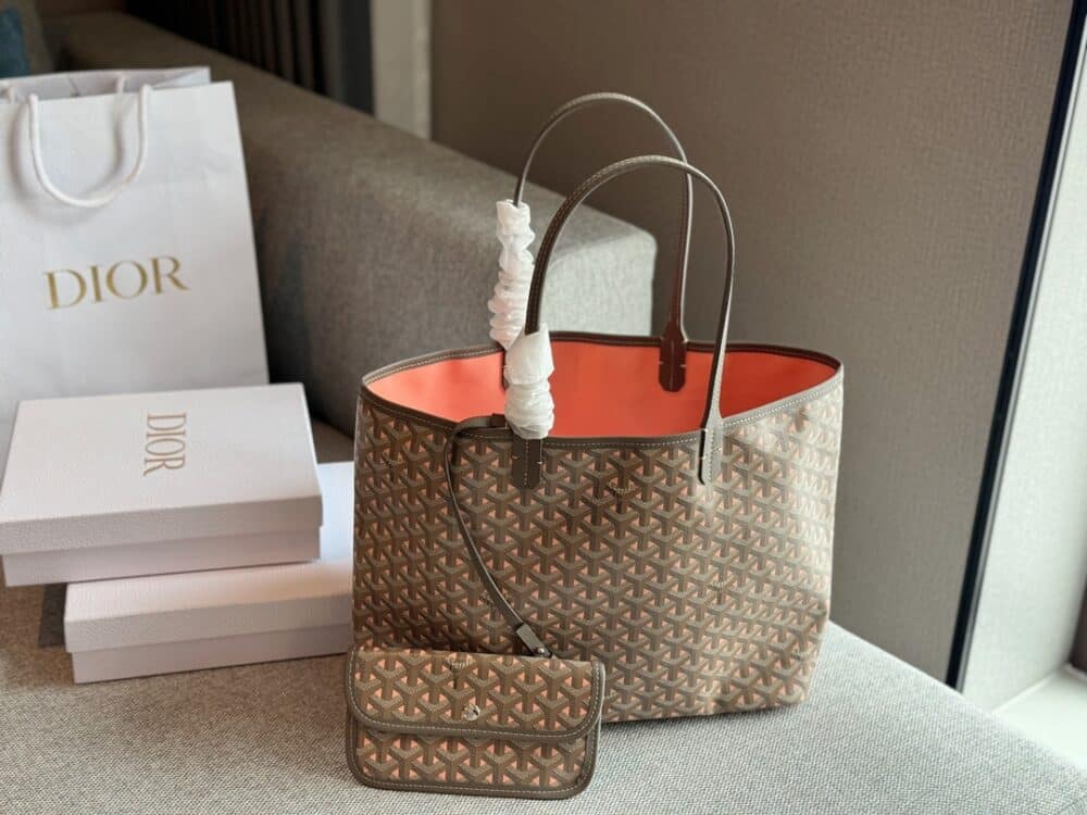 GOYARD SAINT LOUIS CLAIRE VOIE PM BAG KHAKI 34CM STLCLAPMLTY29CL61P - Image 7