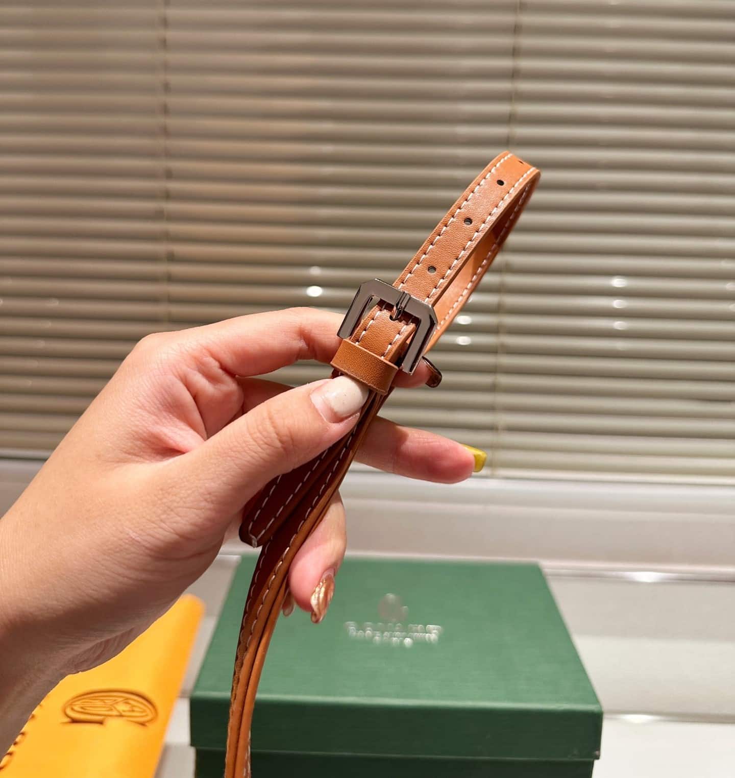 GOYARD MUSE VANITY CASE BLACK TAN 20CM MUSEVAPMLTY01CL03P - Image 9