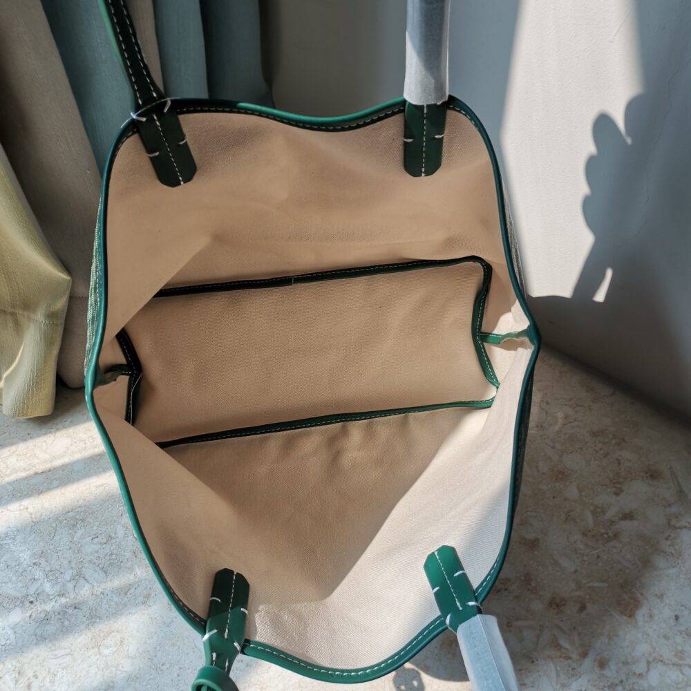 GOYARD ANJOU PM BAG GREEN 40CM ANJOUSPMLCG09TY09P - Image 9