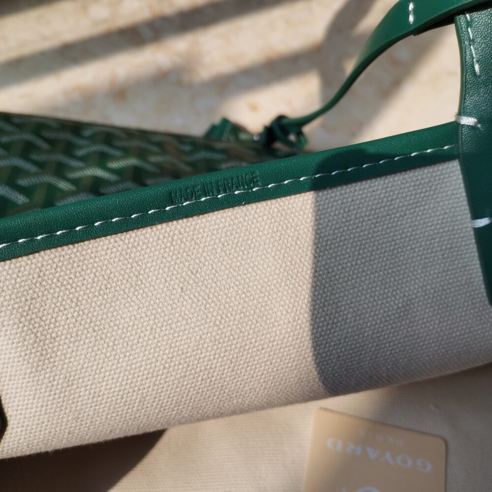 GOYARD ANJOU PM BAG GREEN 40CM ANJOUSPMLCG09TY09P - Image 8