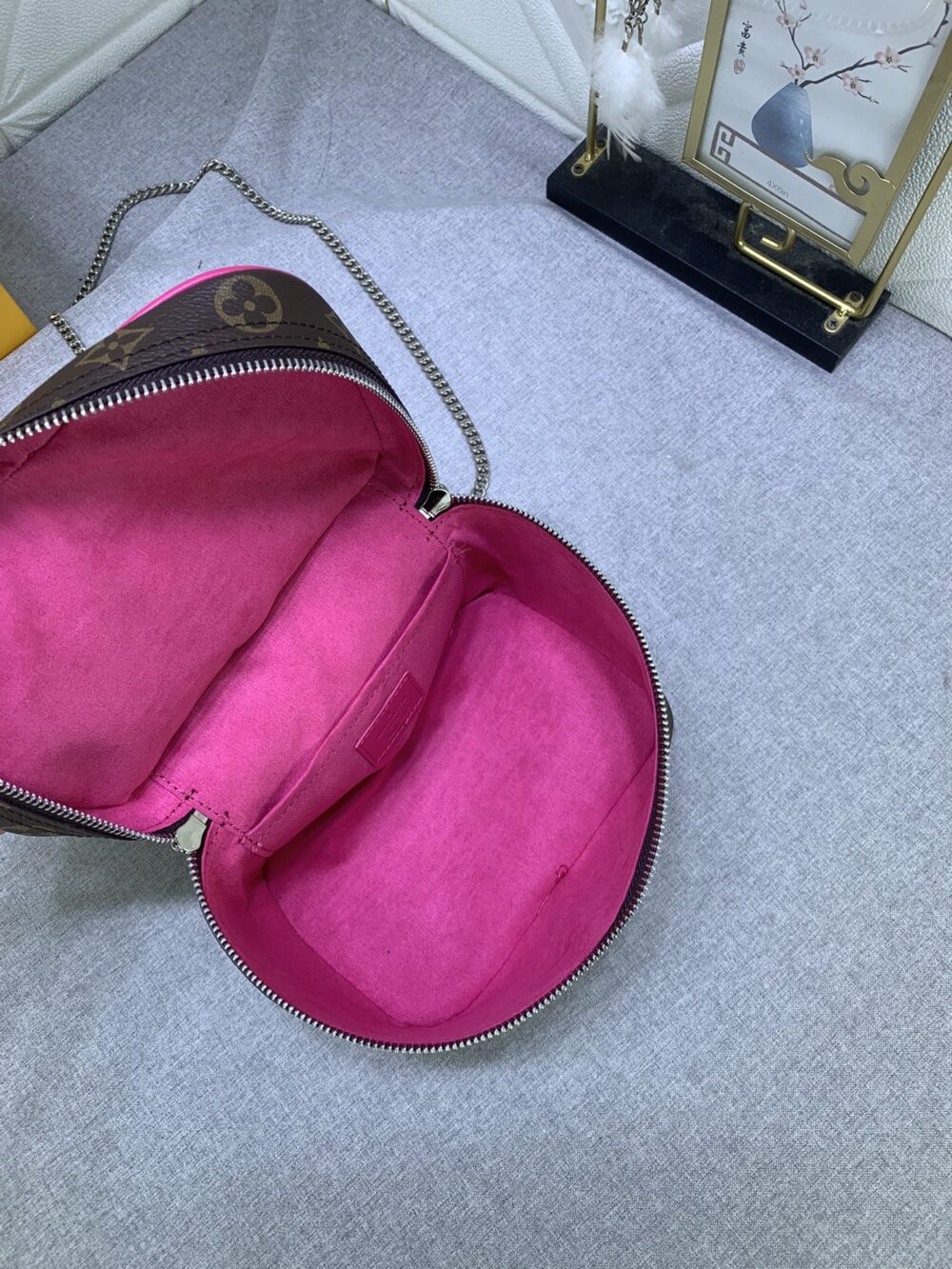 LOUIS VUITTON NICE MINI MONOGRAM CANVAS PINK 20CM M46767 - Image 3