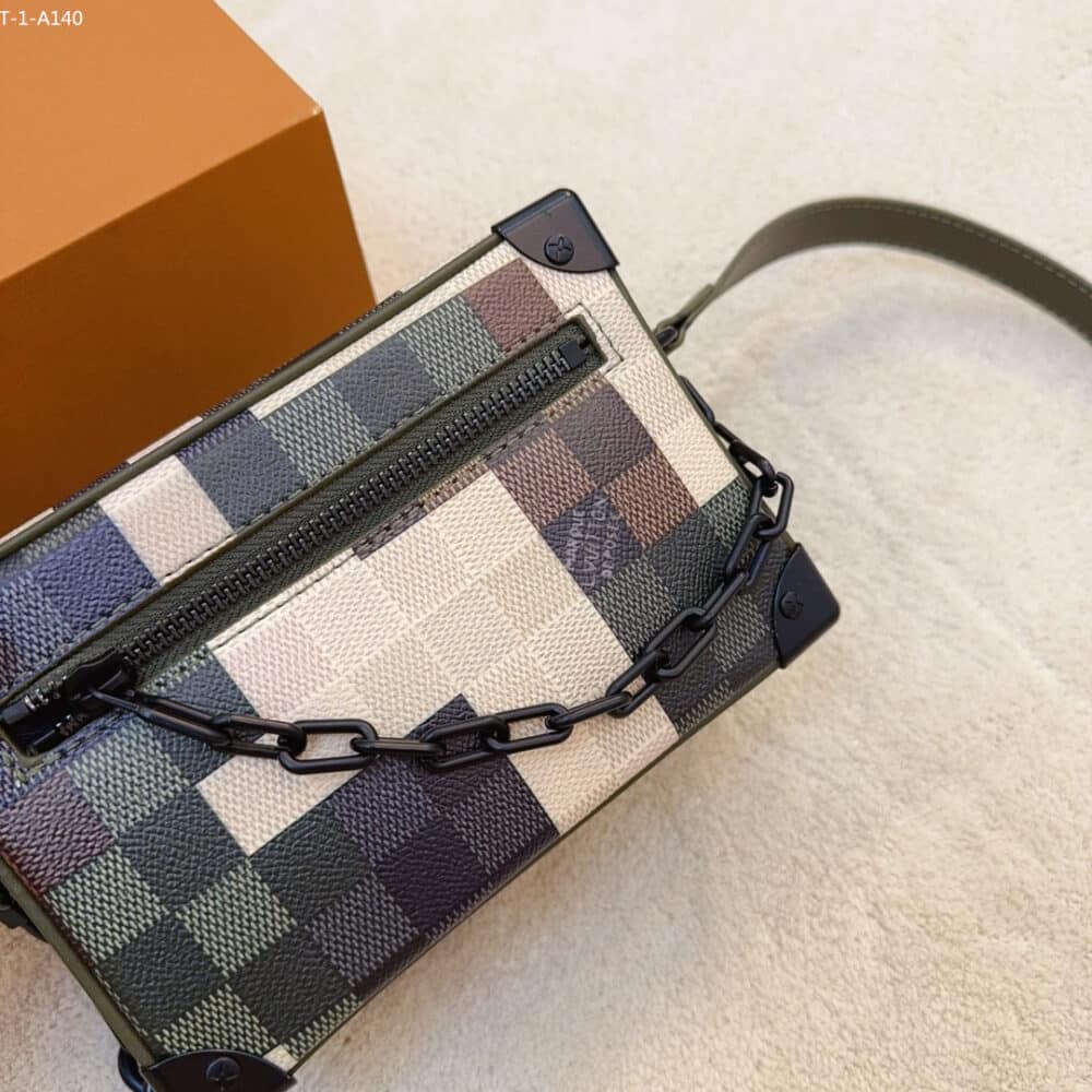 LOUIS VUITTON MINI SOFT TRUNK GREEN 20CM M24581 - Image 7