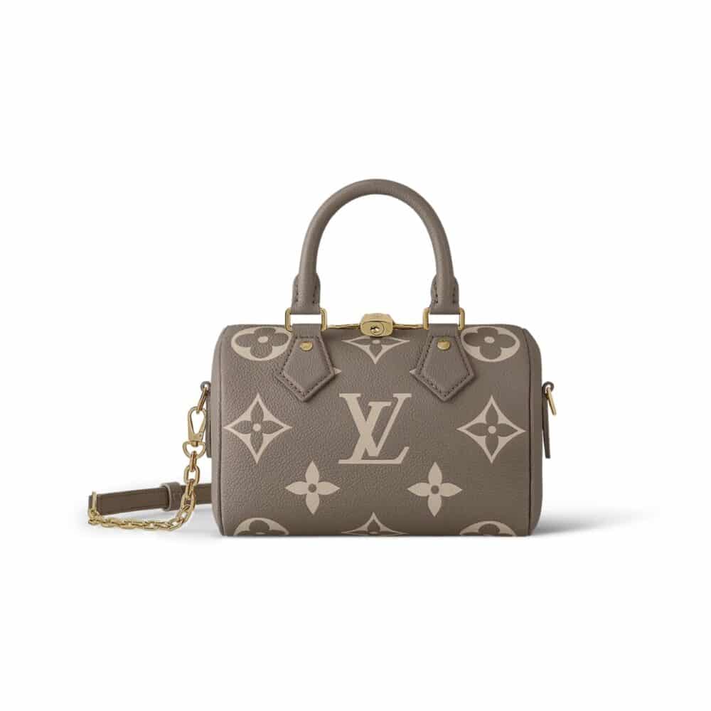 LOUIS VUITTON SPEEDY BANDOULIÈRE 26 MONOGRAM EMPREINTE LEATHER 26CM