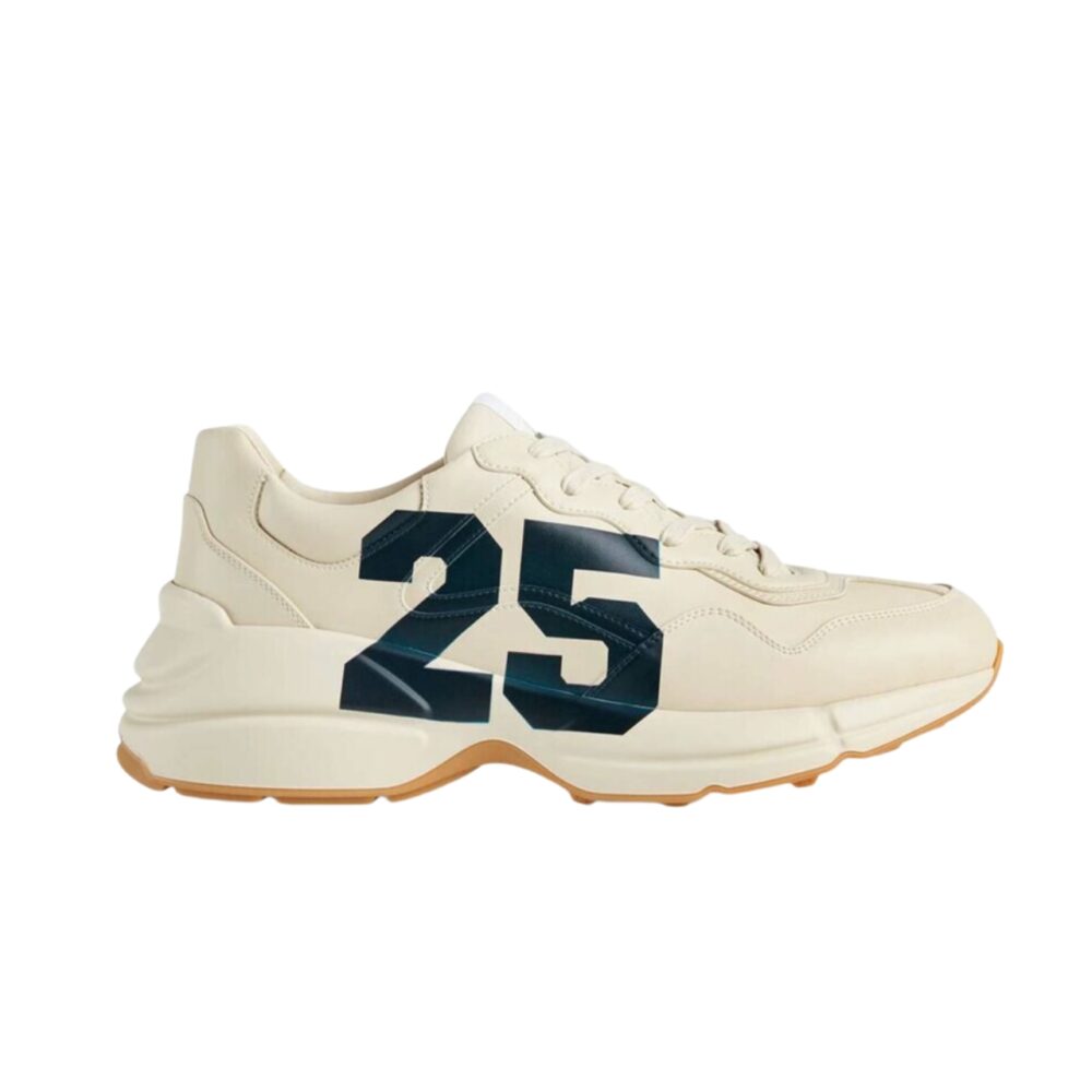 GUCCI RHYTON SNEAKER WITH ’25’ ‎663339 2SH00 9522
