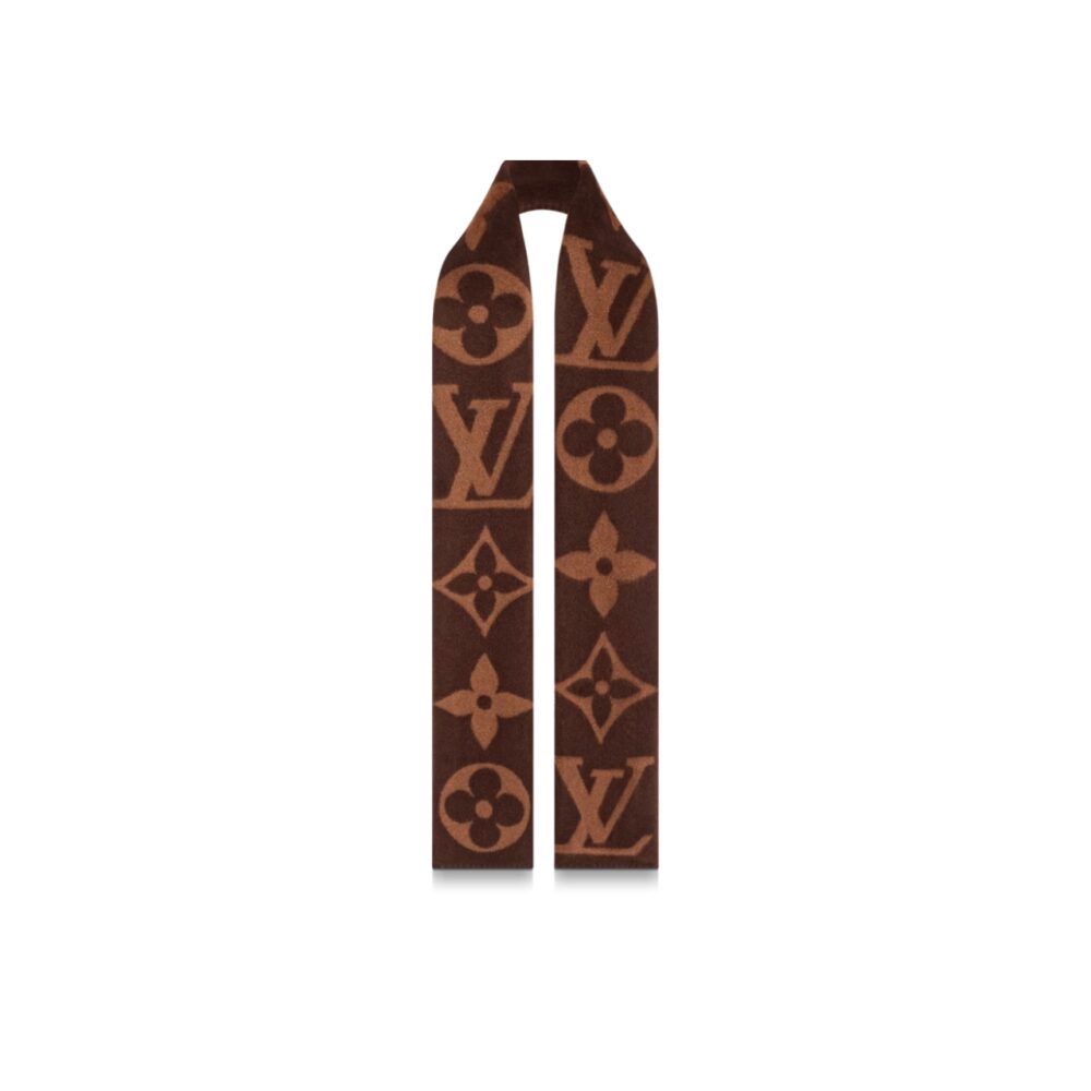 LOUIS VUITTON SWEET DREAMS SCARF BROWN M77379