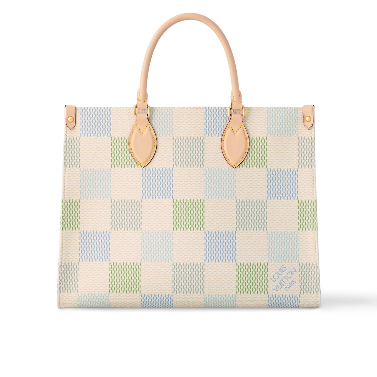 LOUIS VUITTON ONTHEGO MM DAMIER CANVAS PISTACHIO 35CM N40518