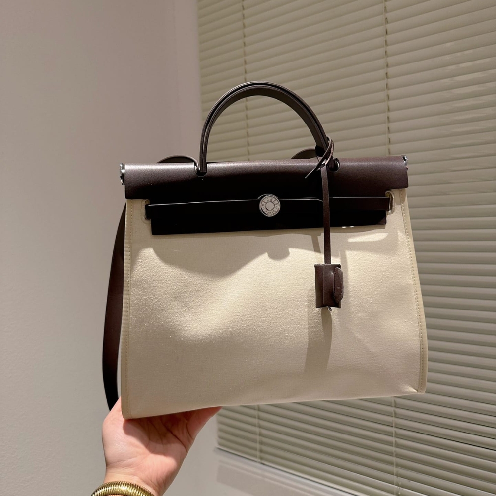 Alternative view of HERMES HERBAG ZIP 31 BAG BEIGE 31CM
