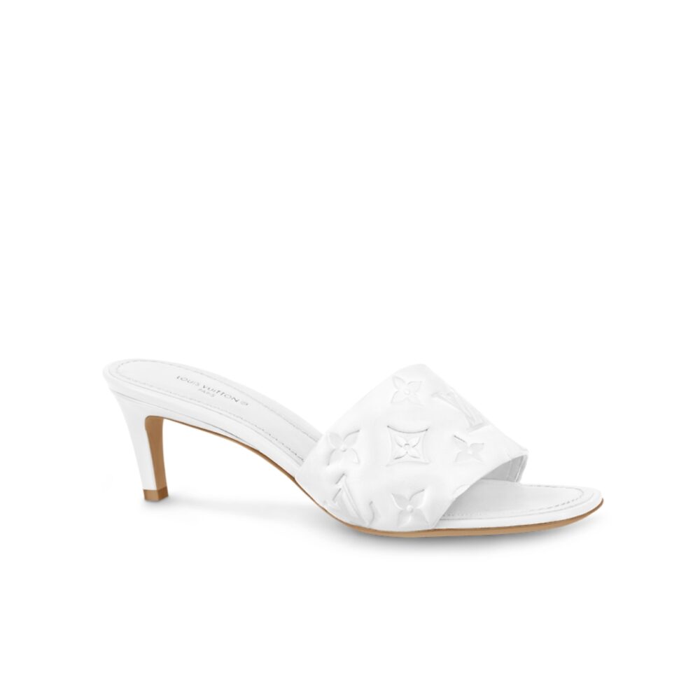 LOUIS VUITTON REVIVAL MULE WHITE 1A9OXC