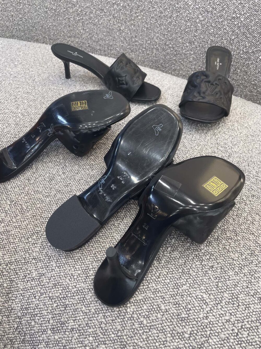 LOUIS VUITTON REVIVAL MULE BLACK 1A9OWW - Image 6