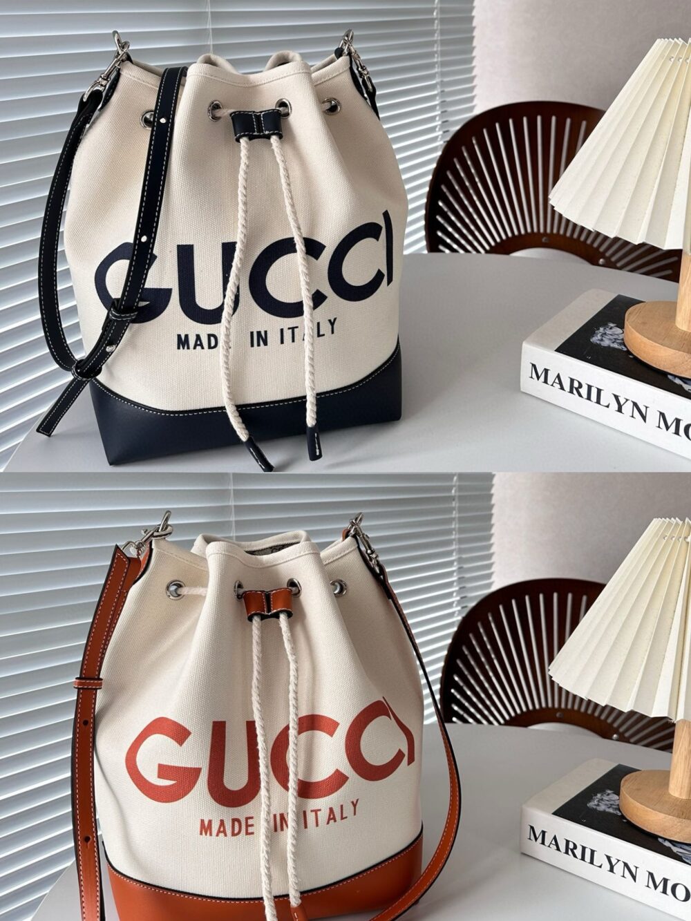 GUCCI SHOULDER BAG WITH GUCCI PRINT BROWN 23CM ‎777166 FACV3 8455 - Image 3