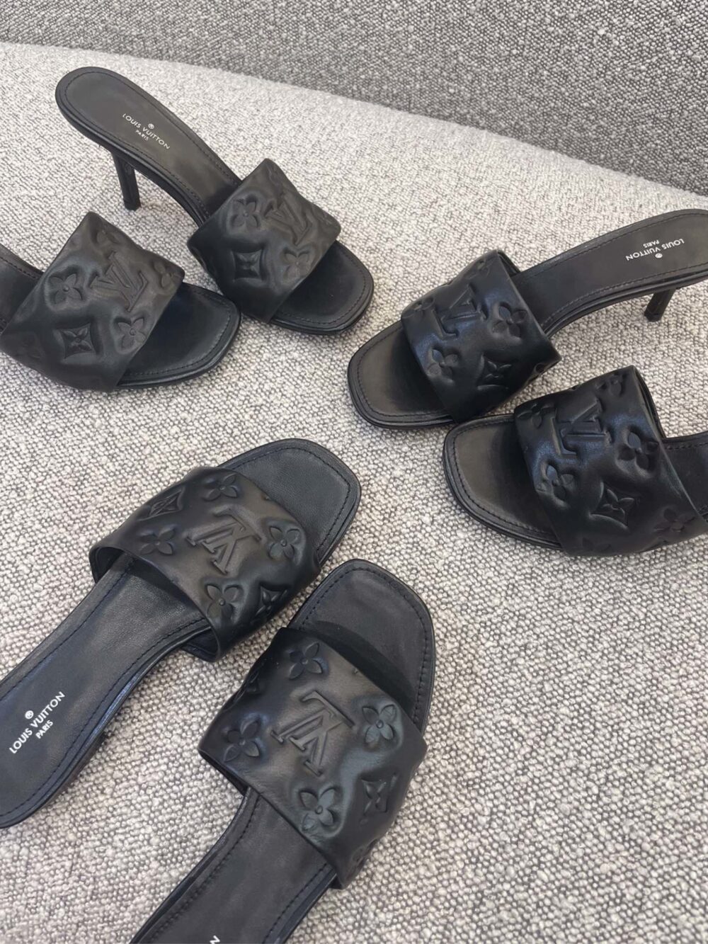 LOUIS VUITTON REVIVAL MULE BLACK 1A9OWW - Image 3