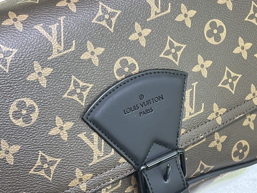 LOUIS VUITTON MONTSOURIS MONOGRAM MESSANGER BAG BROWN 34CM - Image 5