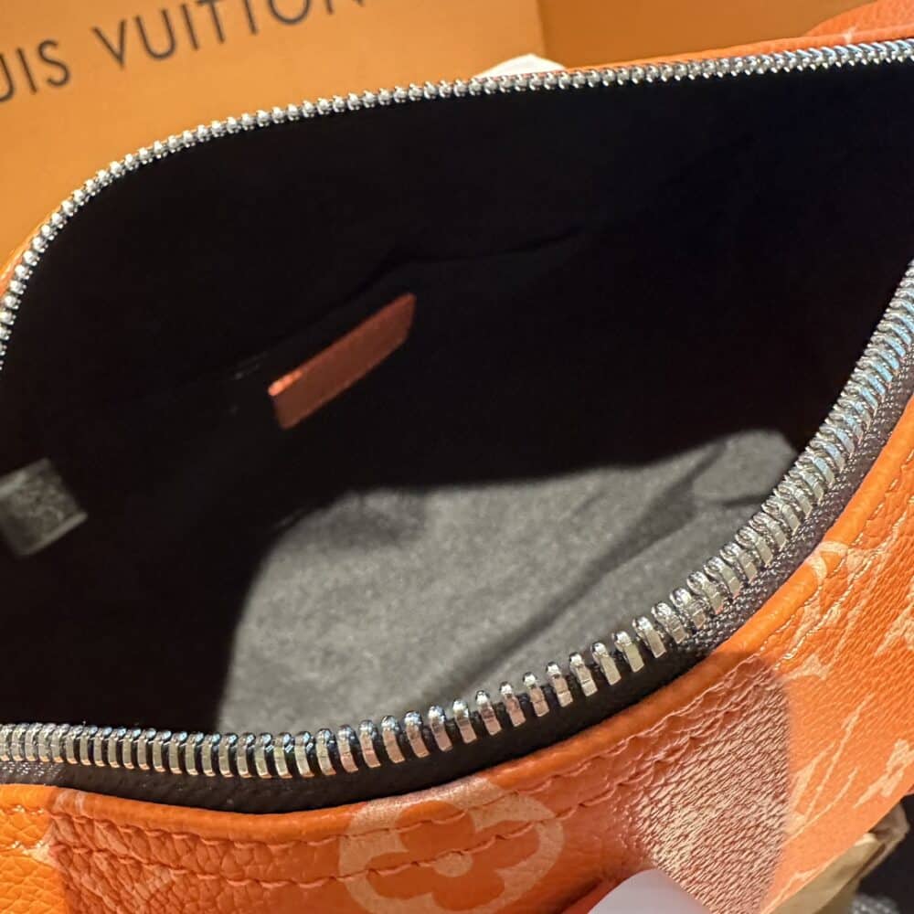 LOUIS VUITTON KEEPALL BANDOULIÈRE 25 TANGERINE 25CM M31044 - Image 4