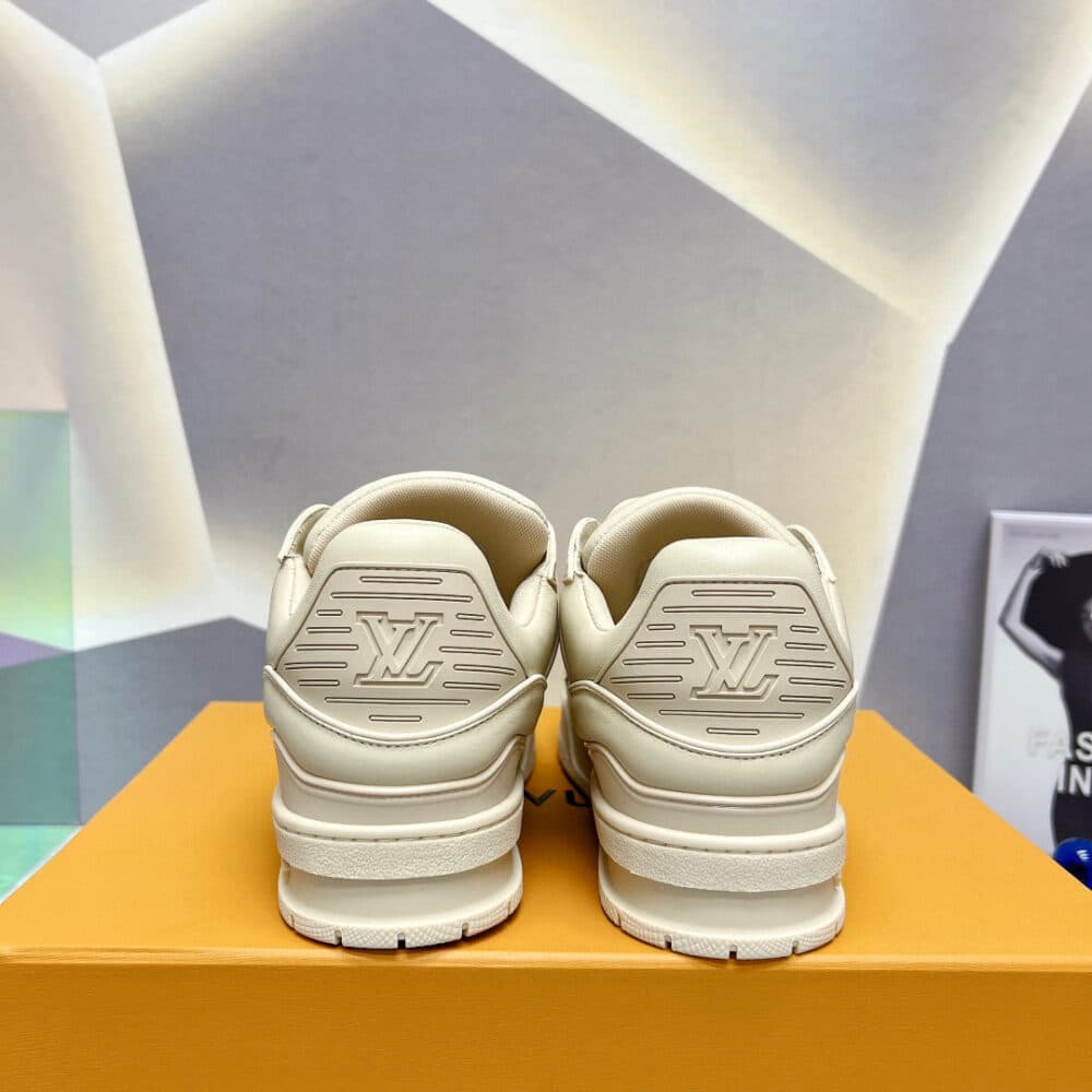 LOUIS VUITTON LV TRAINERS BEIGE 1AC5BQ - Image 7