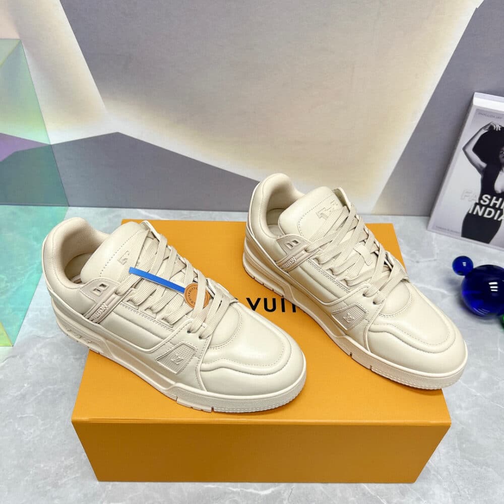 LOUIS VUITTON LV TRAINERS BEIGE 1AC5BQ - Image 2