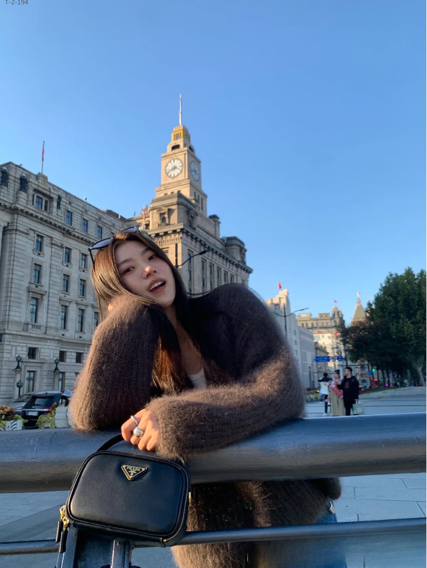 PRADA ODETTE LEATHER MINI BAG BLACK 18CM 1BH203 ASK F0002 V OVO - Image 4