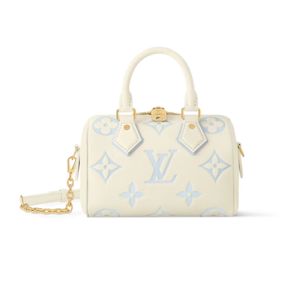 LOUIS VUITTON SPEEDY BANDOULIÈRE 20 CANDY BLUE 20CM M46883