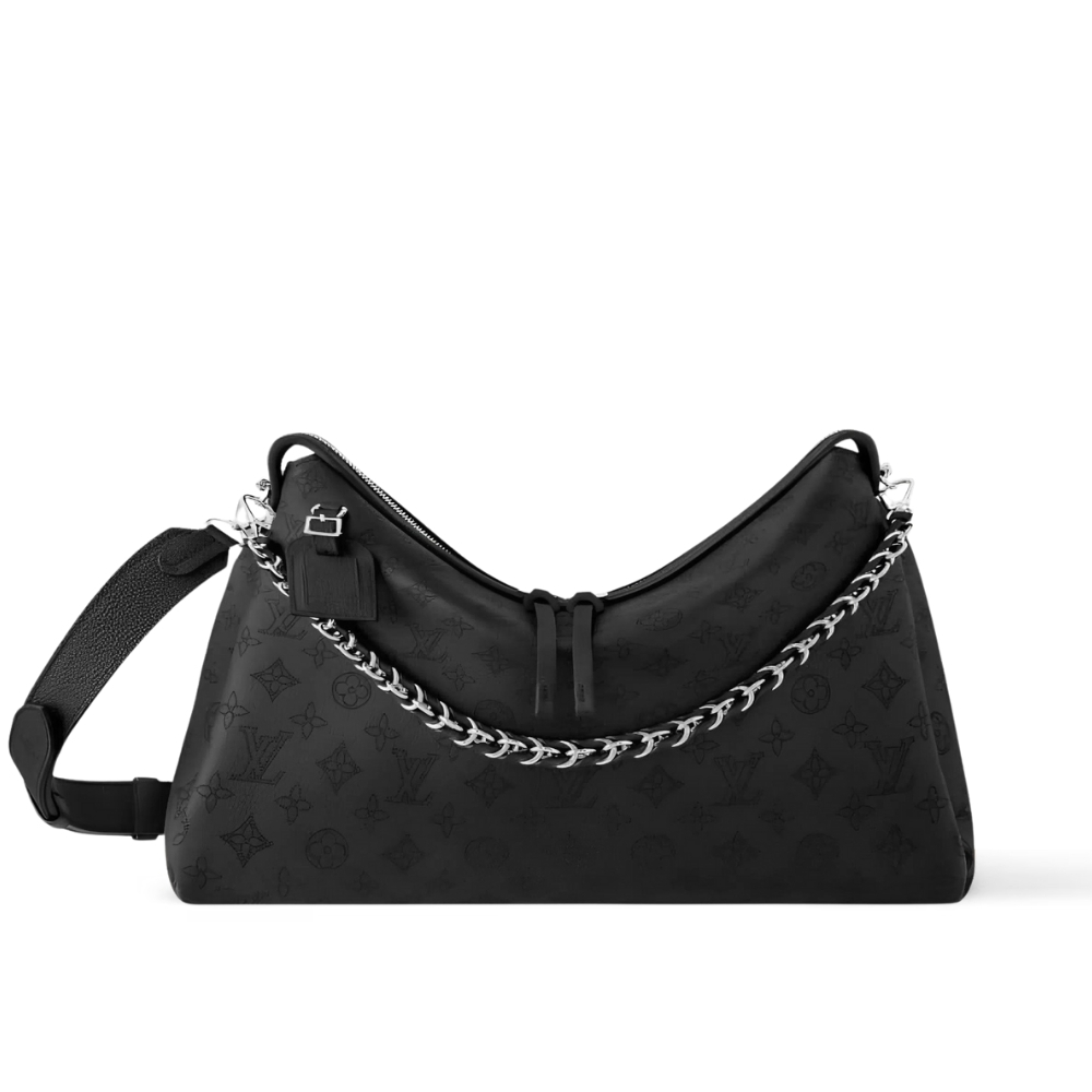 LOUIS VUITTON HAND IT ALL PM BLACK 29CM