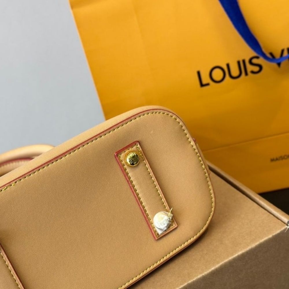 Louis Vuitton Alma BB Damier Canvas Peach 23Cm N40516 - Image 7