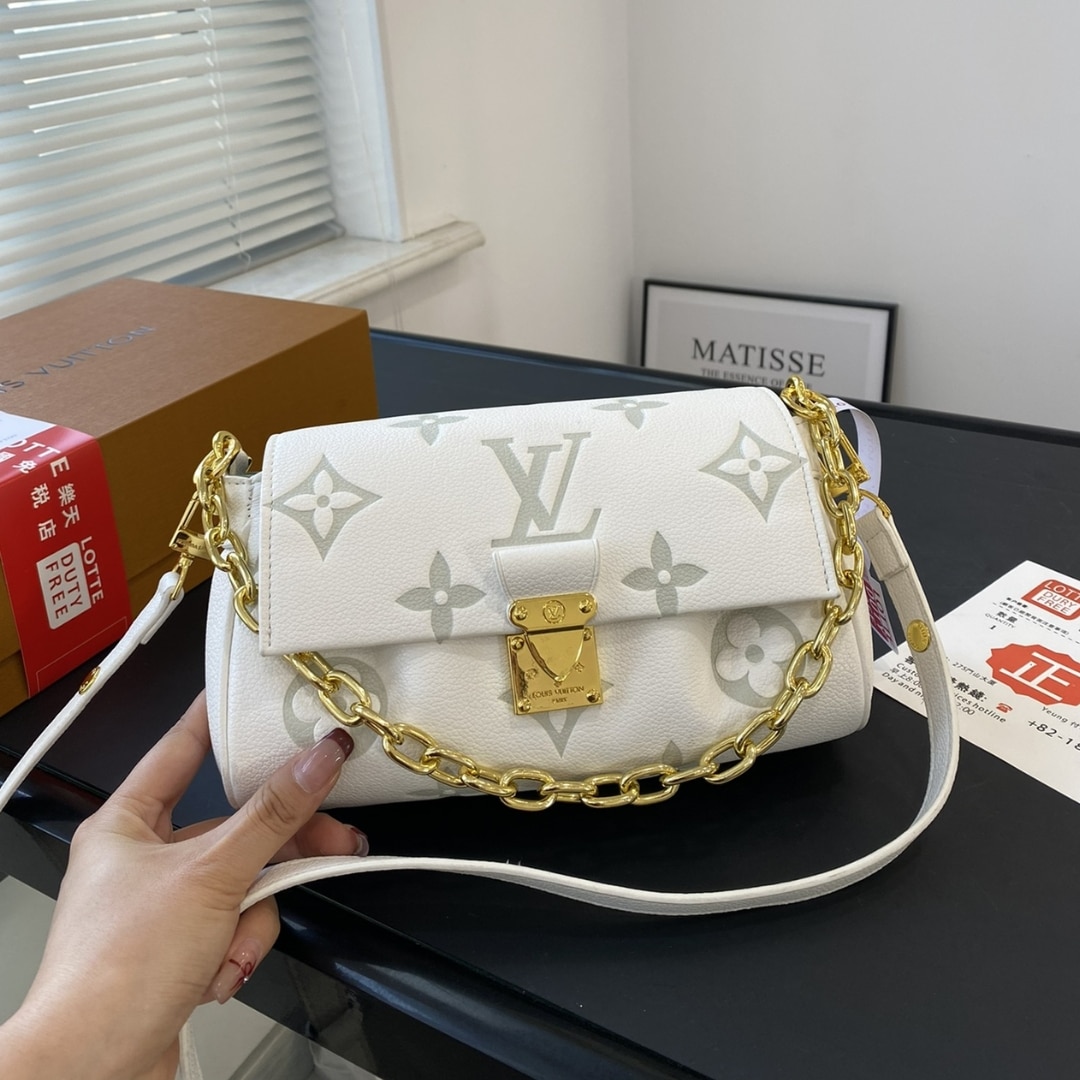 LOUIS VUITTON FAVORITE BICOLOR MONOGRAM LATTE AND MATCHA 24CM M46842 - Image 2