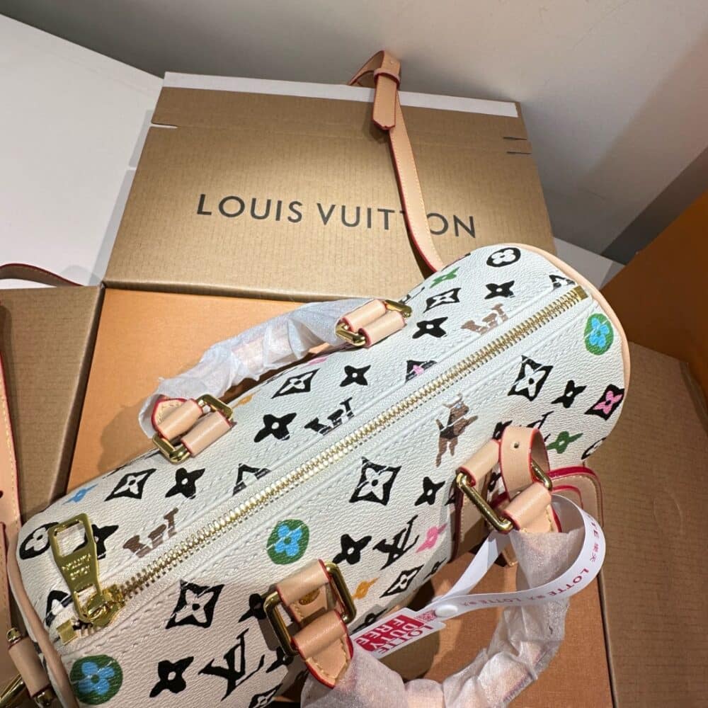 LOUIS VUITTON SPEEDY 25 HANDBAG MONOGRAM CANVAS IN MULTICOLOR 25CM - Image 3