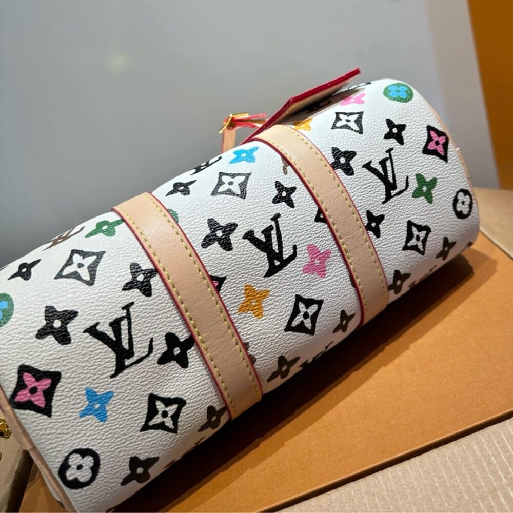 LOUIS VUITTON SPEEDY 25 HANDBAG MONOGRAM CANVAS IN MULTICOLOR 25CM - Image 4